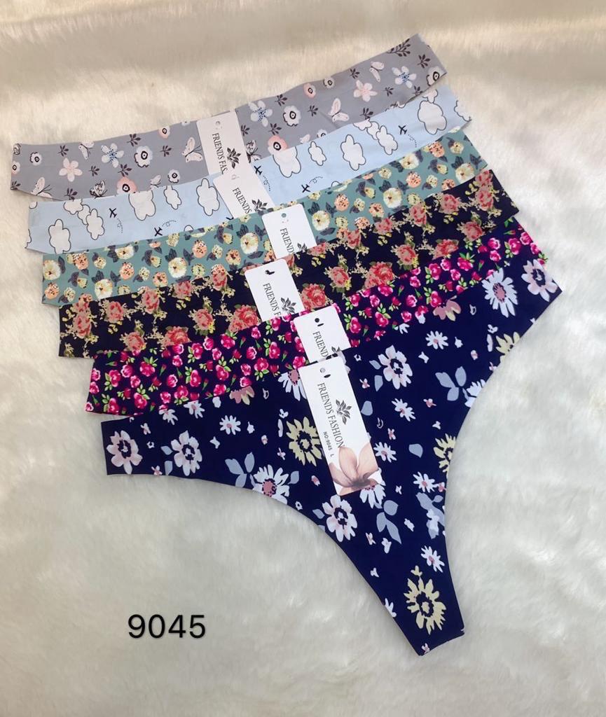 Floral Seamless thong