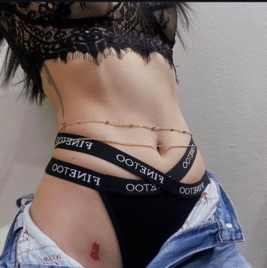 Fine too cotton thong