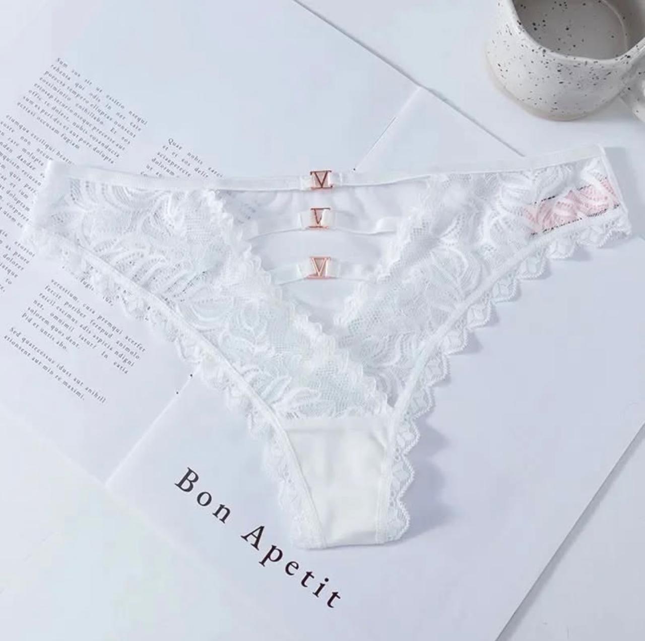 Lace Strappy Thong